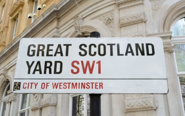 Londra 'da sokak tabelası