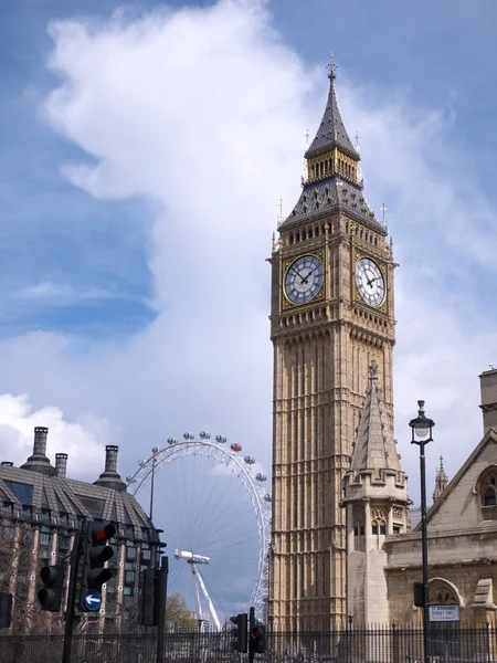 Big ben torre dell'orologio — Foto Stock