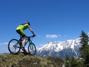 Alplerde Mountainbiker