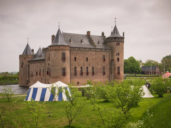 Muiderslot kale Hollanda — Stok fotoğraf