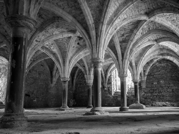 Arches à l'abbaye de Bataille à Hastings — Photo