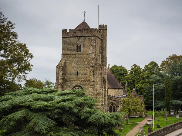 Kerk op de site van de slag bij hasting — Stockfoto