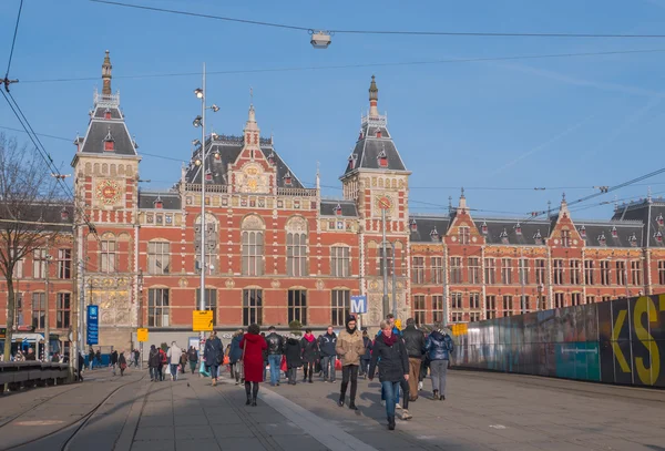 Estación Central Amsterdam —  Fotos de Stock
