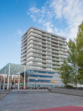 modern şehir merkezine, almere, Hollanda