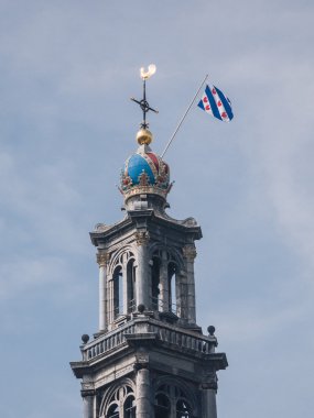 westerkerk Amsterdam Westertoren'e parçası