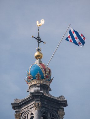 westerkerk Amsterdam Westertoren'e parçası