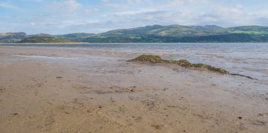 üstünde uzak manzara sahil Galce