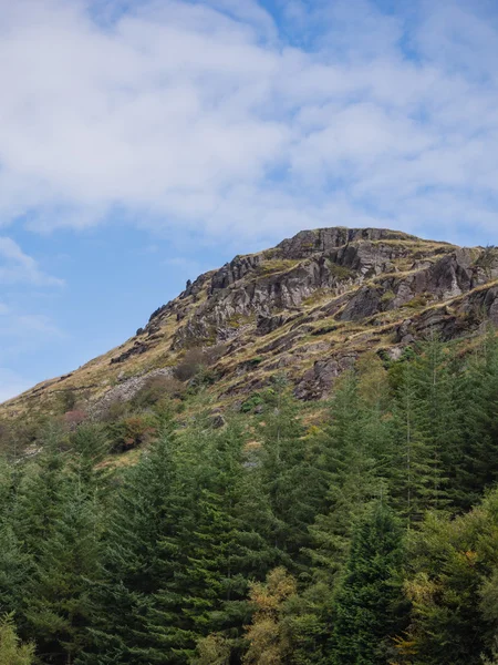 Slate mine in the mountains of Snowdonia, Wales — Stock Photo, Image