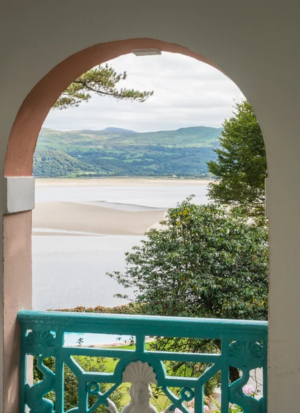 Vista en la costa galesa — Foto de Stock