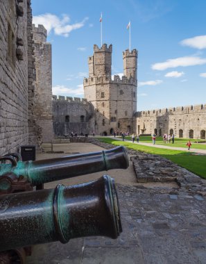 Caernarfon castle, Kuzey Galler