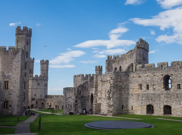 Castillo de Caernarfon, Gales del Norte —  Fotos de Stock