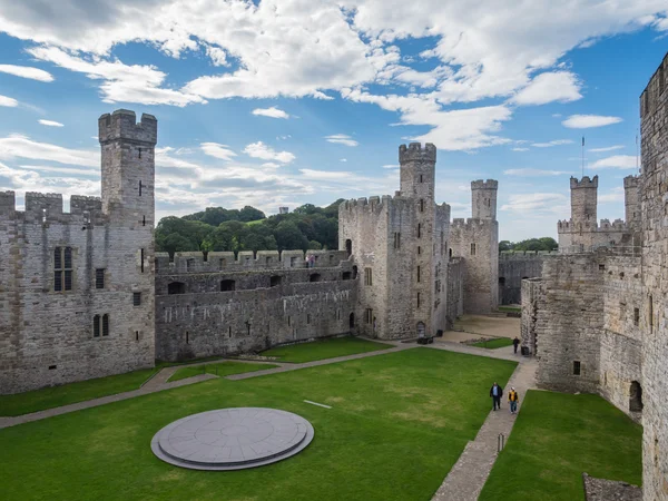 Caernarfon Castle, North Wales — Stockfoto