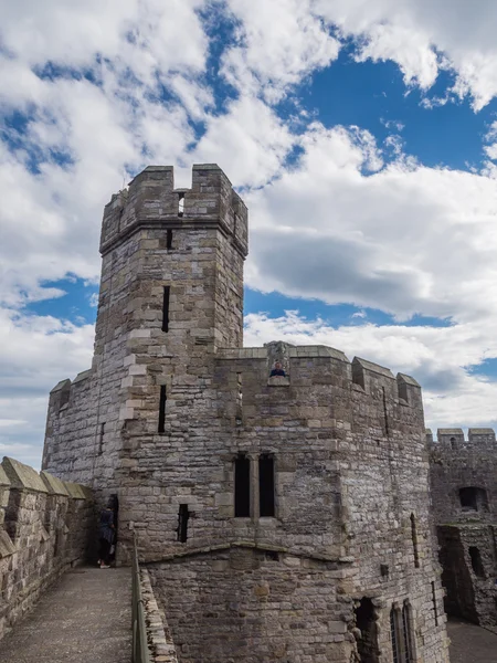 Castelo de Caernarfon, Norte de Gales — Fotografia de Stock