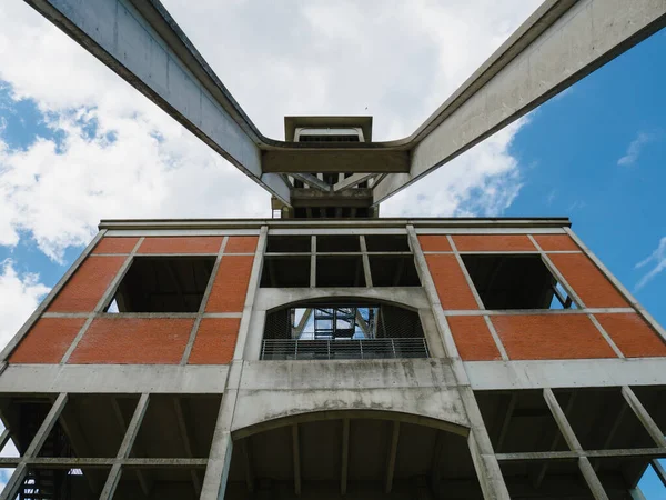 Former coals mine shaft in Belgium — Stock Photo, Image