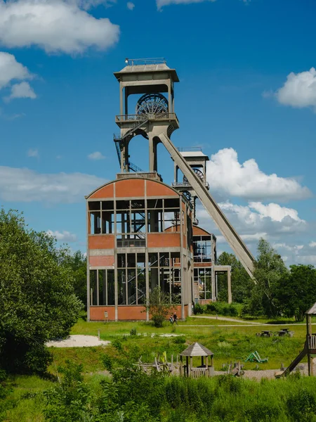 Korábbi belgiumi szénbánya — Stock Fotó