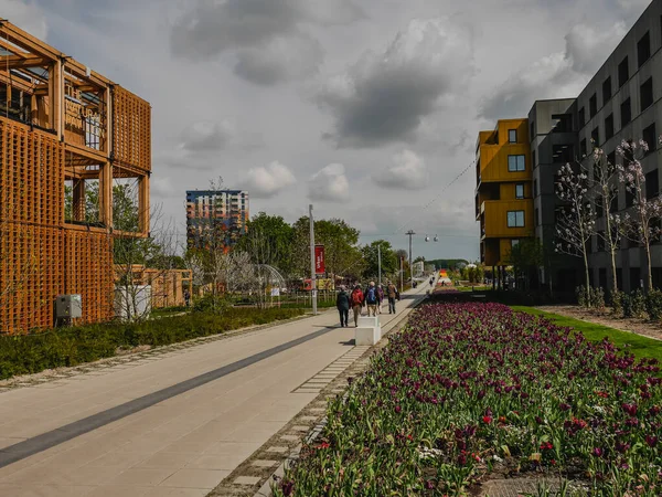 International horticulture Floriade Expo in Almere 2022 — ストック写真