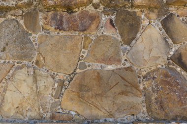 primitive ancient masonry wall