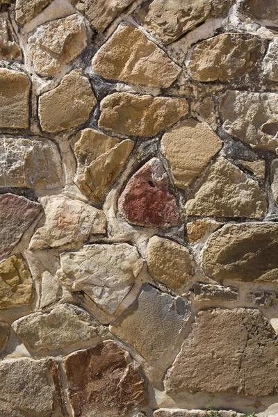 Primitive ancient masonry wall — Stock Photo, Image