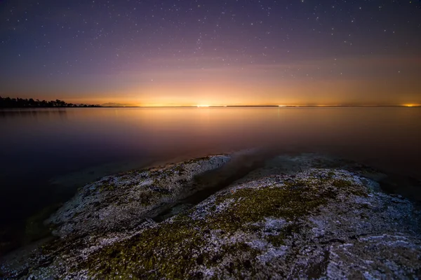 Światła Vancouver Island galiano — Zdjęcie stockowe