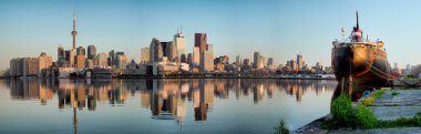 Toronto kent siluetinin panorama