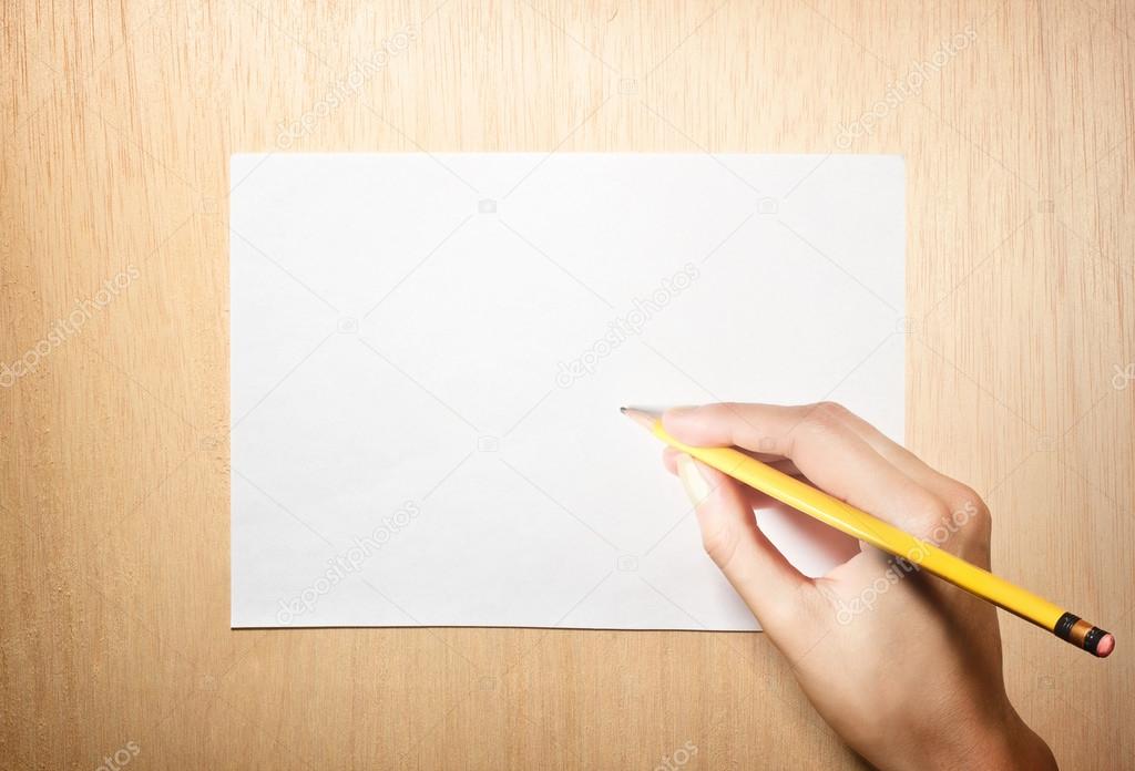 pencil writing on paper pencil writing on paper