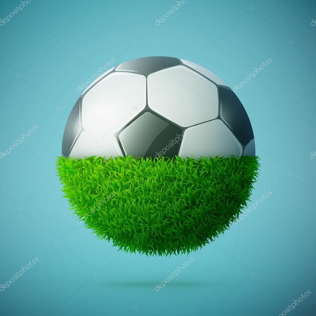 half soccer ball