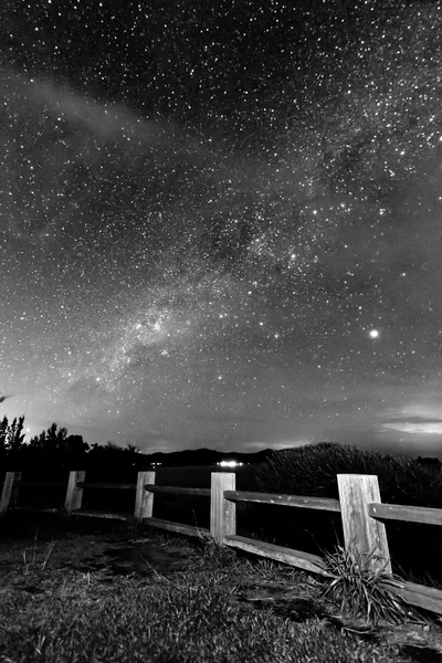 Milky way at Borneo, Sabah, Malaysia — Stock Photo, Image