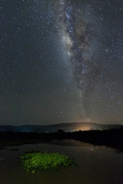 La Vía Láctea tomada de Sabah, Borneo, Malasia —  Fotos de Stock