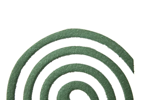 Mosquito coil isolated on white — Stock Photo, Image