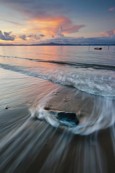 Deniz manzarası, borneo, sabah, Malezya — Stok fotoğraf