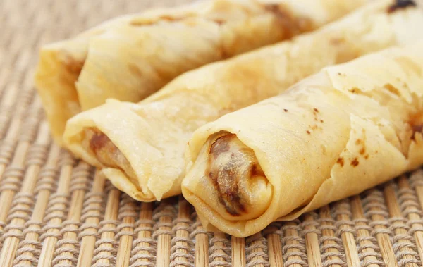 Spring rolls also known as popiah — Stock Photo, Image