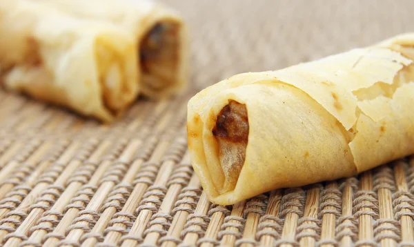 Spring rolls also known as popiah — Stock Photo, Image