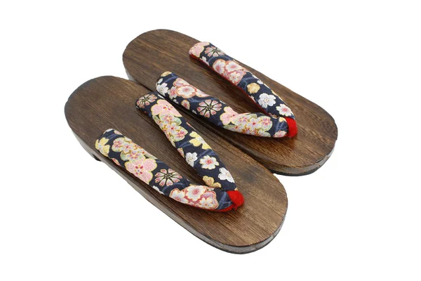 Beyaz izole ahşap sandal — Stok fotoğraf