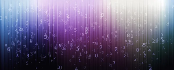 Numerical designed computer background — Stock Photo, Image