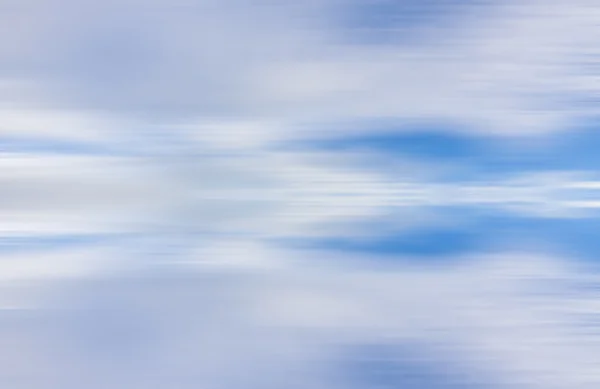 Clouds with long exposure effect, motion blurred — Stock Photo, Image
