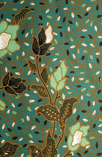 çiçek batik desen kumaş
