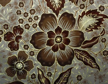 çiçek batik desen kumaş