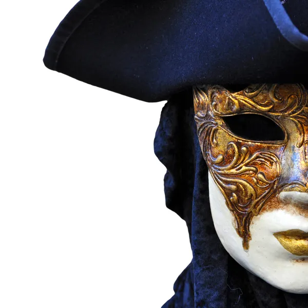 Venedik'te Venedik Karnavalı maskesi — Stok fotoğraf