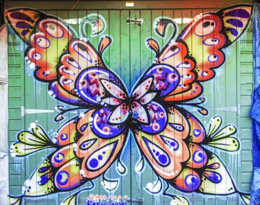 Kelebek graffiti