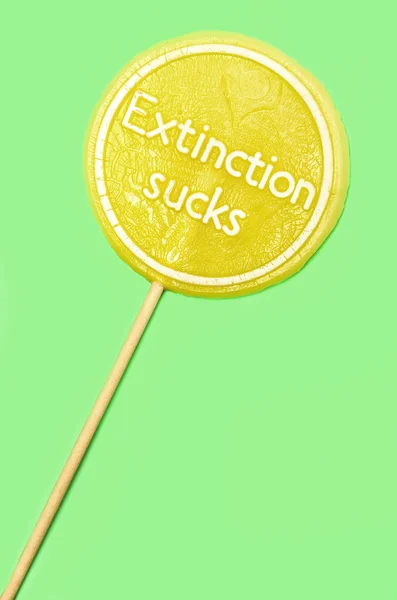 Extinction sucks — Stok fotoğraf