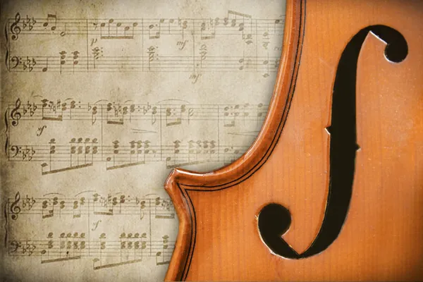 Antique Violin — Stock Photo, Image