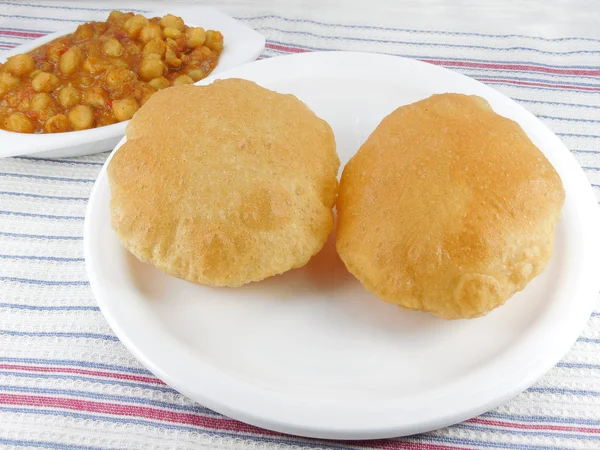 Poori, ινδική τηγανητό ψωμί — Φωτογραφία Αρχείου