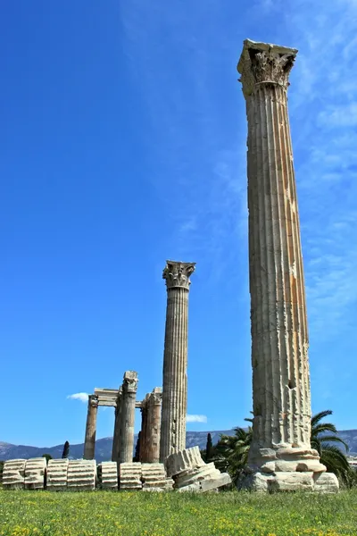 Świątynia Olimpijska Zeus, Ateny — Zdjęcie stockowe