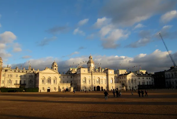 Koně hlídat průvod, whitehall, Londýn, Velká Británie — Stock fotografie