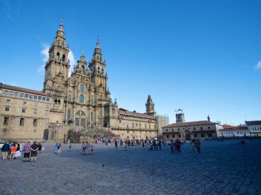 santiago de Compostela, bozluk Meydanı Katedrali.