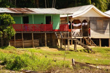 stilts artış islandia Peru kirli su üstünde ev sahipliği yapmaktadır.