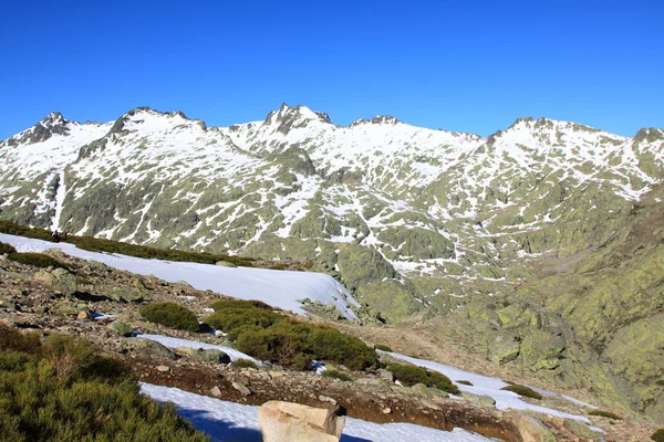 在阿维拉西班牙的雪山 gredos — 图库照片
