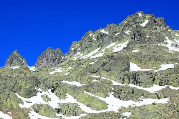 Neve gredos montagne in Spagna avila — Foto Stock