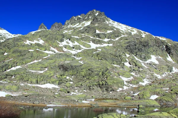 Neve gredos montagne in Spagna avila — Foto Stock