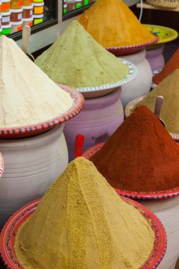 baharat pazarı, marrakech, Fas